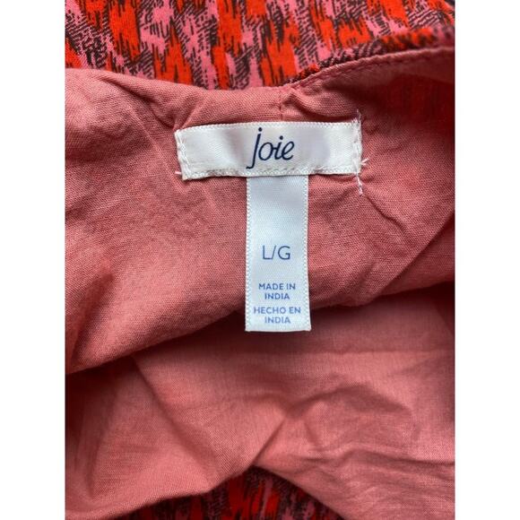 JOIE Bondi Cotton Tiered Maxi Dress in Tea Rose Size Large - Picture 5 of 6